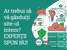 Ar trebui să vă găzduiți site-ul intern? Experții spun NU!